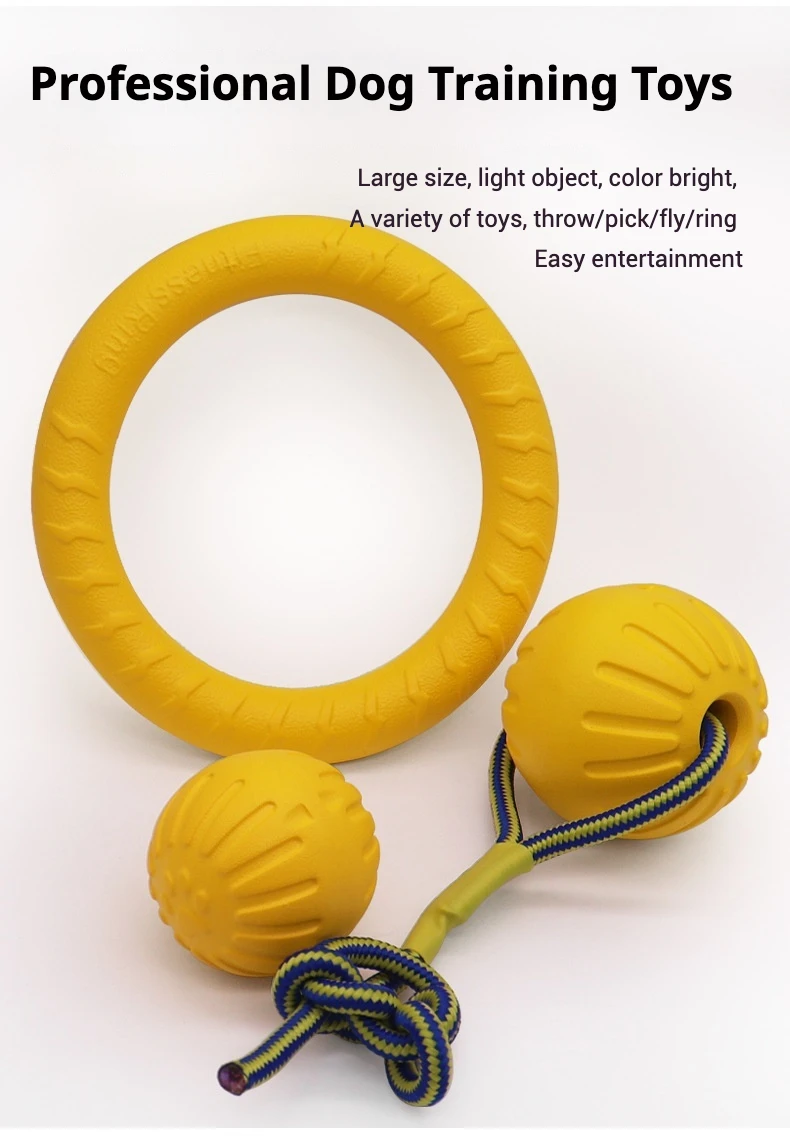 Juguete flotante y masticable de EVA para perros, juguete de entrenamiento interactivo duradero para higiene Dental, masticar, buscar, suministros flotantes para mascotas - imagen 4