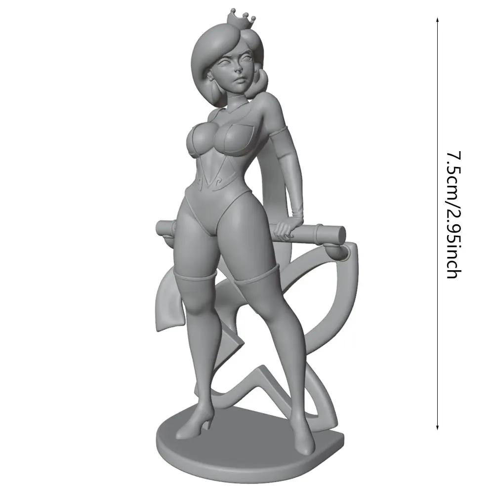 Miniatura de resina de reina para coleccionismo y JDR - imagen 2