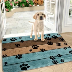 Felpudo absorbente antideslizante para perros – Secado rápido para puerta