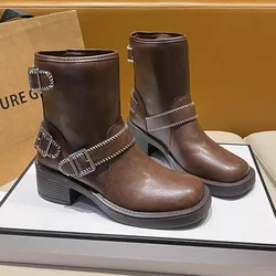 Botas vaqueras de montar con hebilla plateada para perros