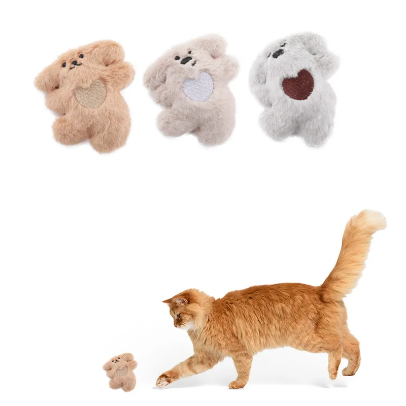 Nuevos juguetes para mascotas para perros y gatos, juguetes para masticar para la dentición de cachorros con hierba gatera y papel arrugado, Molar Dental interactivo de juego - imagen 2