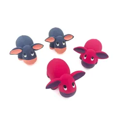 Juguete para perros chirriantes: juguete interactivo para aliviar el aburrimiento, material seguro no tóxico, perfecto para unirse y hacer uso diario