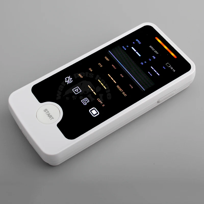 Monitor veterinario para perros y gatos, esfigmómetro de mano con función NIBP SPO2, Monitor de paciente, máquina de equipo veterinario - imagen 4