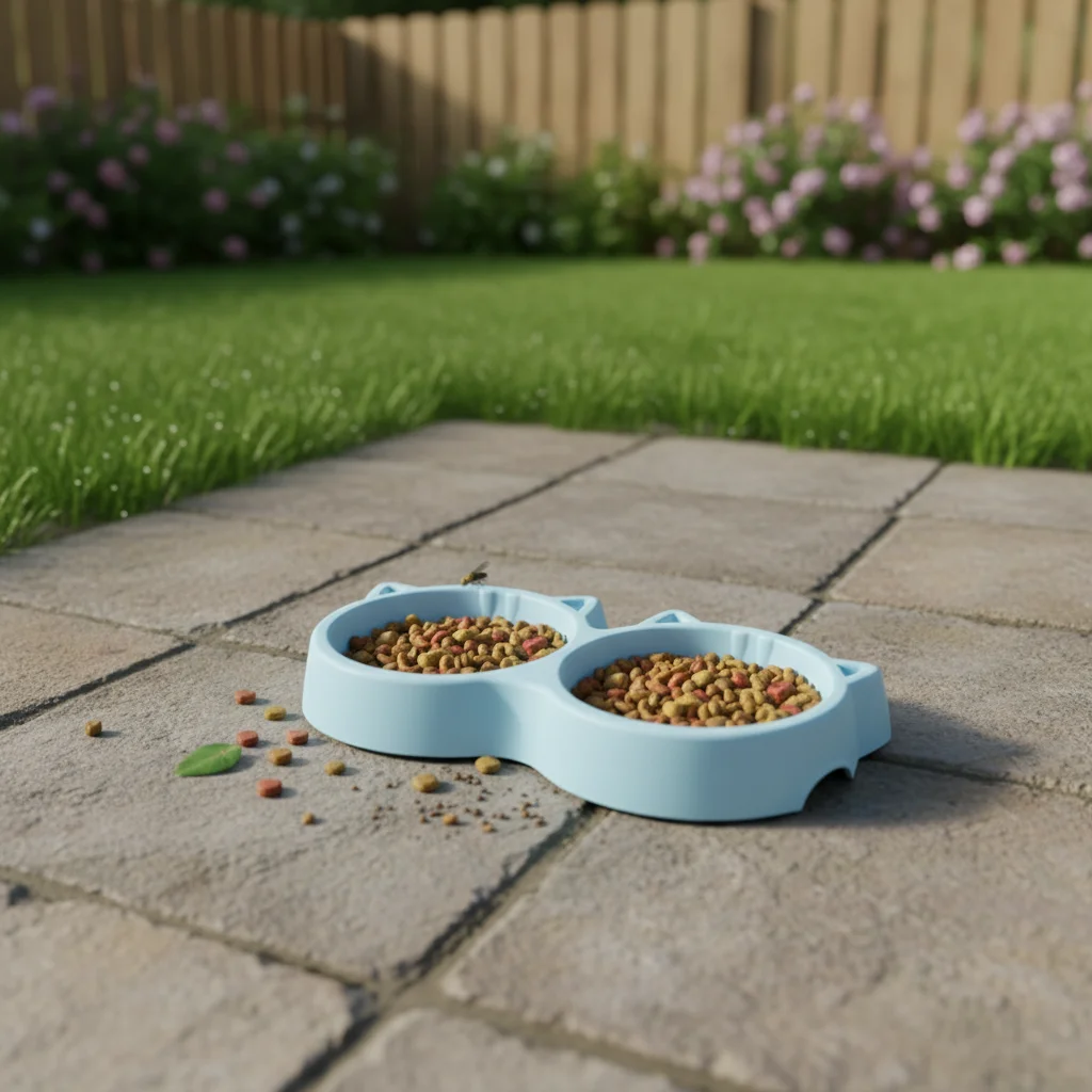 Cuenco de alimentación para mascotas, cuenco antipunta para perros, alimentador de agua y comida, cuenco antiderrames para gatos para cachorros pequeños y medianos - imagen 2