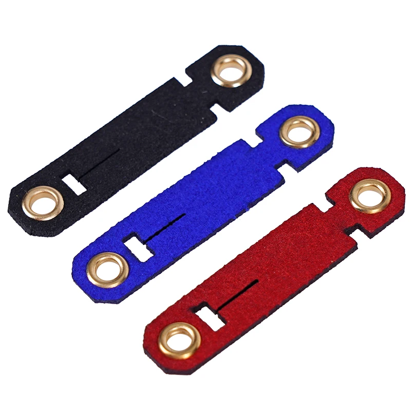 Anillo para pierna de loro para mascotas de 7 tamaños, cadena para tobillo y pie, anillo para pie de gamuza para pájaro, cadena de cuero para pie de loro, anillos con hebilla viva, accesorios de 4 colores - imagen 2