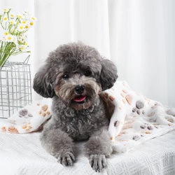 Manta de franela para gatos y perros: calor cómodo y base de cama