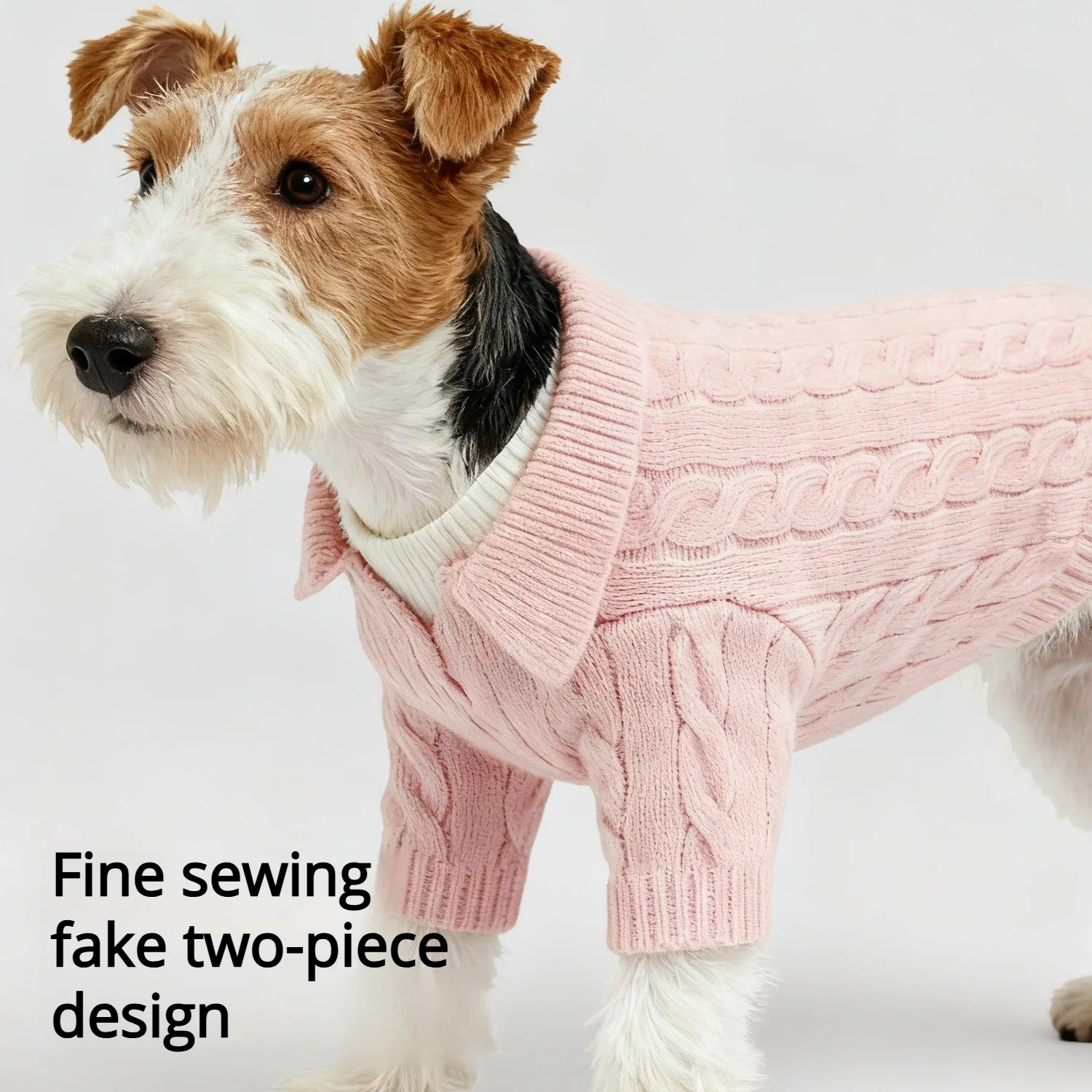 Jersey de punto para perros – Cálido estilo caballero - imagen 2
