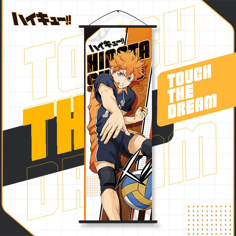 Póster Haikyuu!! Hinata Kageyama Lienzo – Regalo amante gatos - imagen 2