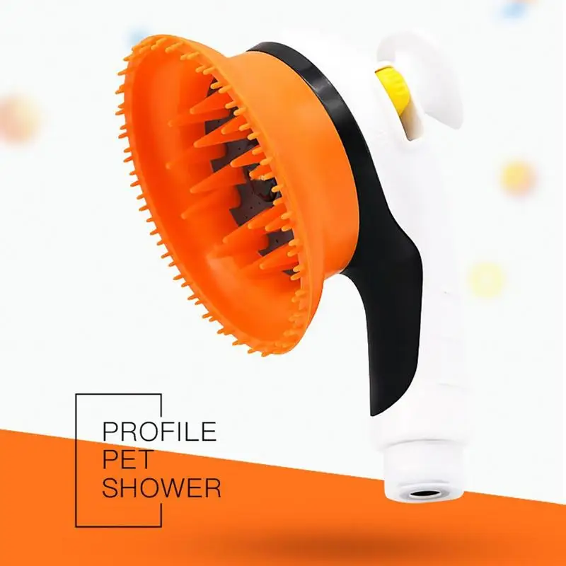 Rociador y depurador de accesorios de ducha para perros, herramienta de baño para mascotas, suministros de baño para lavado de cabeza de perro, manguera de ducha para mascotas, Spra - imagen 2