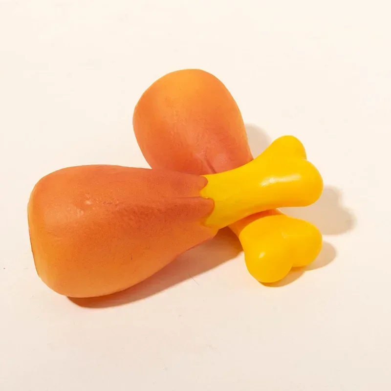 Juguete para lanzar perros, gato, juguete para perros, pollo de peluche, baqueta, sonido, chirriador, juguete para masticar para perros, juego interactivo, juguetes, suministros para mascotas - imagen 2