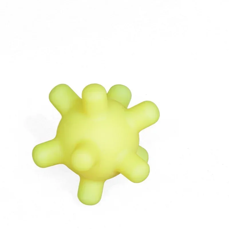 Pelotas de juguete para mascotas para perros, Bola táctil texturizada a mano, Bola de masaje suave, suministros para mascotas, accesorios para perros, juguete resistente a mordeduras, 2 uds. - imagen 3