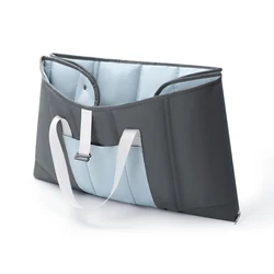 Transportín para mascotas, alfombrilla 2 en 1, bolsa portátil plegable, convierte a una cómoda almohadilla de salón para perros y gatos, ideal para viajes de mascotas pequeñas