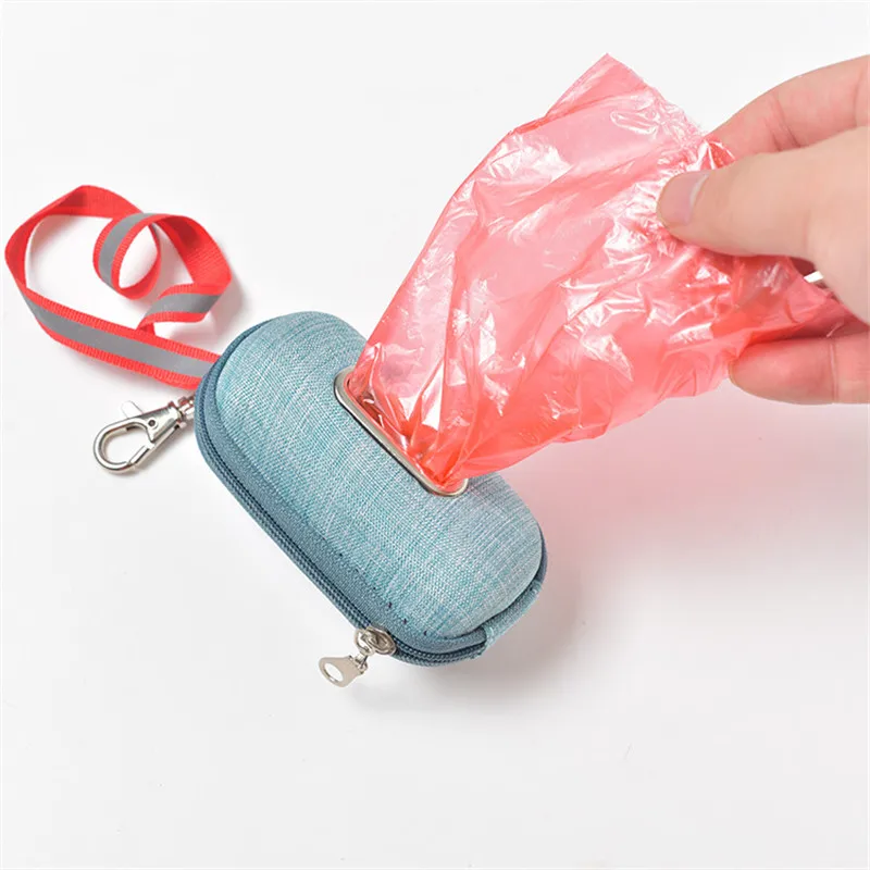 dispensador bolsas excrementos perro suministros limpieza cachorros soporte cuerda caja basura residuos productos mascotas