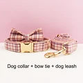 Bow Collar Leash Set