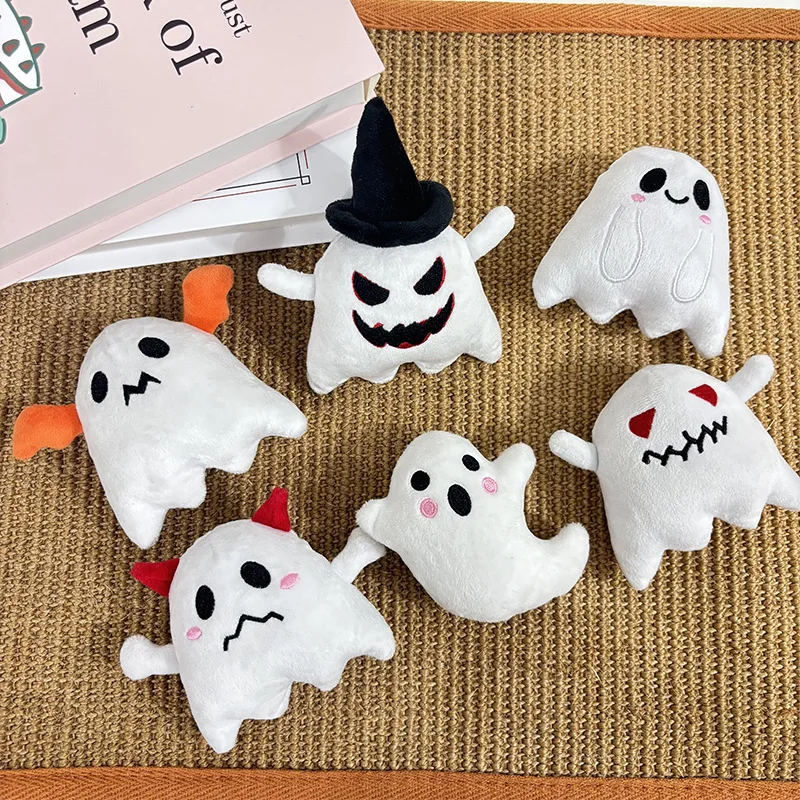 Juguete de Halloween para mascotas, bonito juguete de peluche BB llamado, juguete de Halloween, accesorios para cachorros, juguetes para perros pequeños - imagen 3