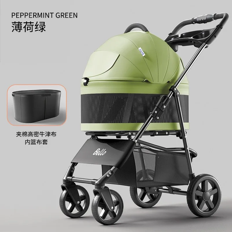 Transportín plegable desmontable para gatos y perros pequeños - imagen 5