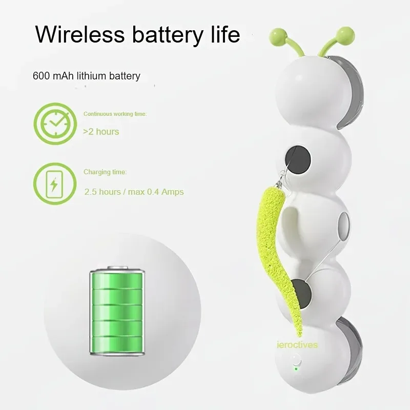 Juguete automático interactivo para gatos con sensor – Recargable USB - imagen 4