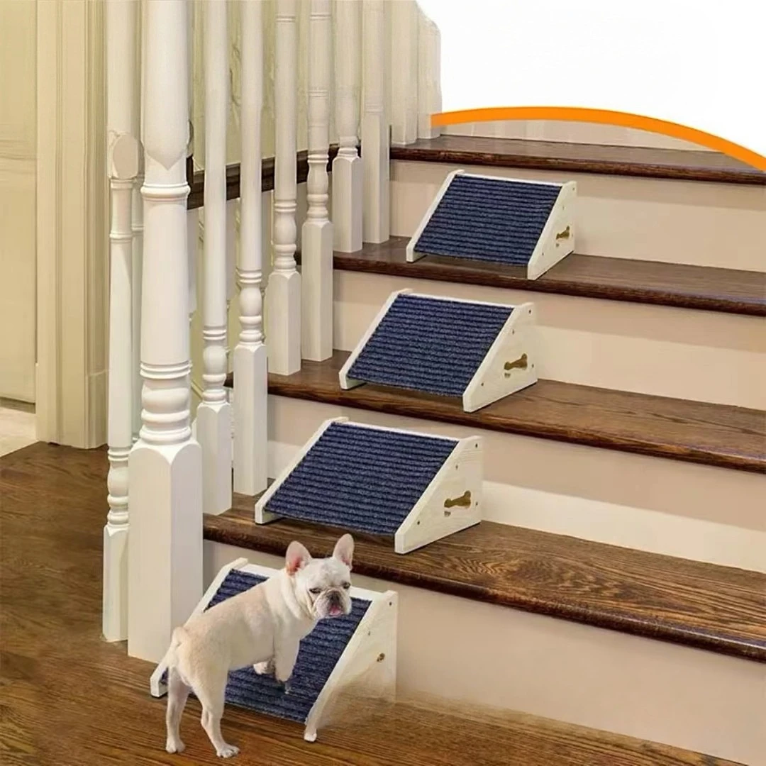 Escalones de madera para perros pequeños – Rampa antideslizante - imagen 3