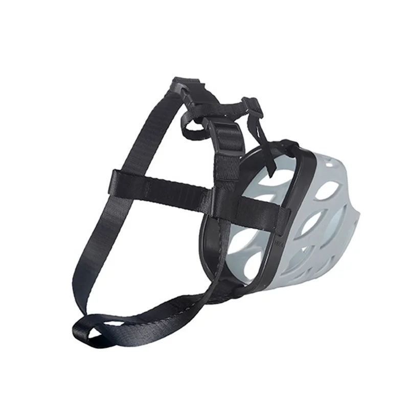 Bozal de perro grande estilo nariz con fugas para perros medianos y grandes, Golden Retriever, Rottweiler, Whippet, antimordedura, antiladridos, máscara facial para mascotas - imagen 4