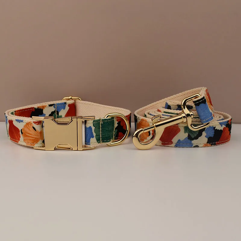 Dog Collar Leash Set