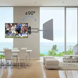 Soporte TV articulado de pared para pantallas 10-26″ – Compatible VESA 100×100