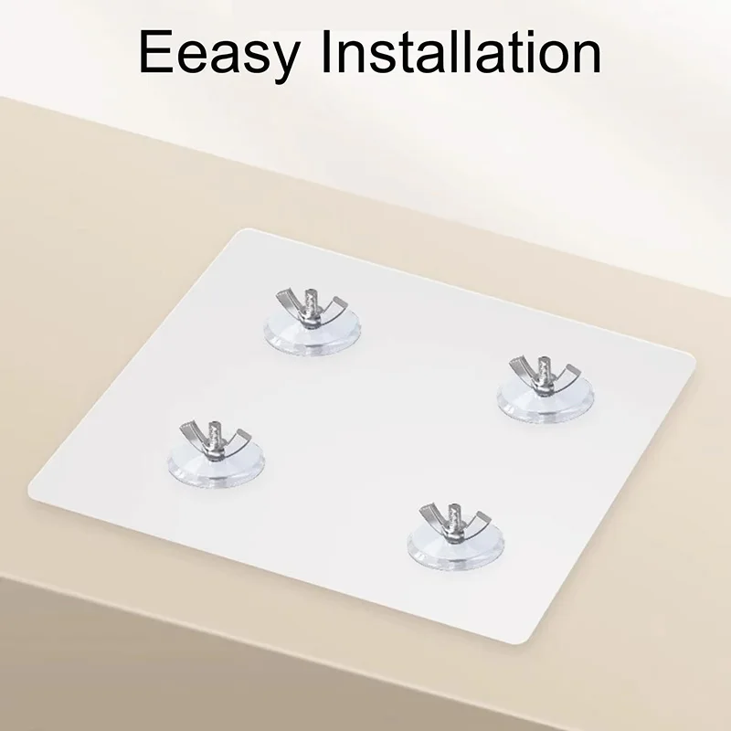 Soporte para Monitor LCD LED de escritorio, extensión de brazo, adaptador VESA, soporte fijo, soporte de pantalla para VESA de 75 o 100mm, sin orificio de montaje - imagen 4