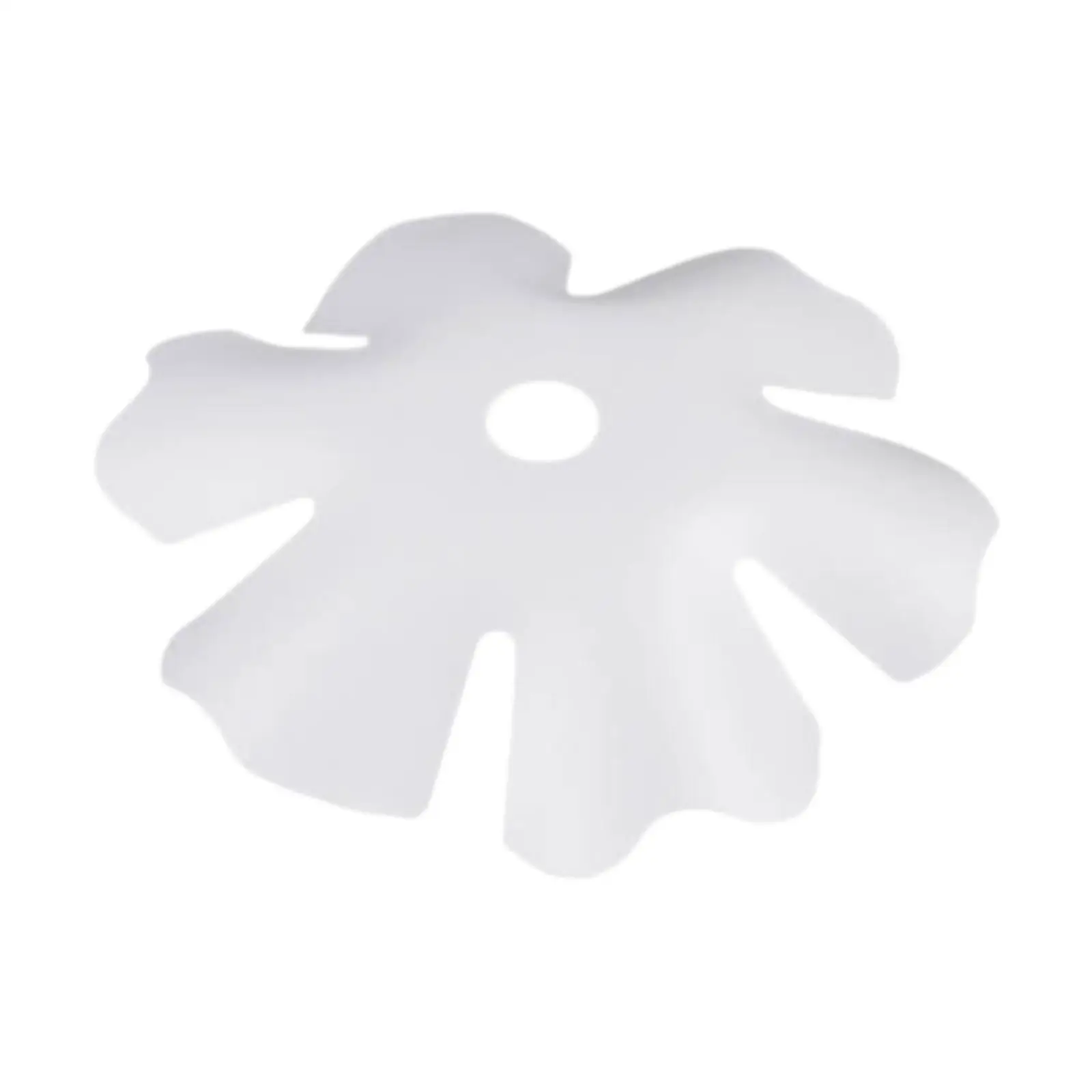 Pantalla floral de PVC para lámpara de mesa – Estilo minimalista - imagen 4