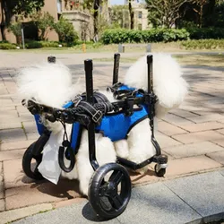 Silla de ruedas rehabilitadora para perros con movilidad reducida
