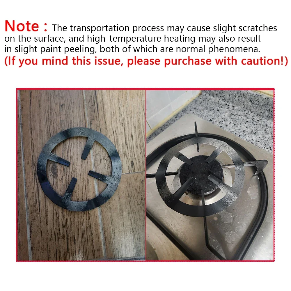 Anillo de Gas, reductor de sartén, rejilla de trípode, soporte de anillo de café, quemador de trípode, olla de rejilla, estufa de hierro fundido - imagen 2