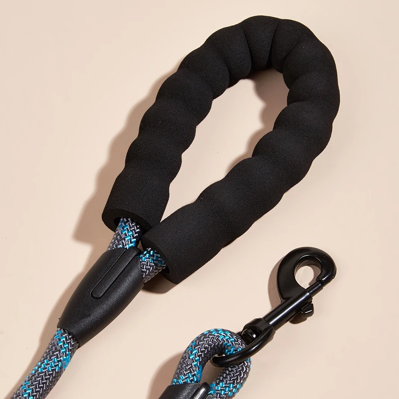 Correas reflectantes de nailon para perros, cuerda de tracción para correr al aire libre, caminar, perros pequeños, medianos y grandes, S/M/L - imagen 5