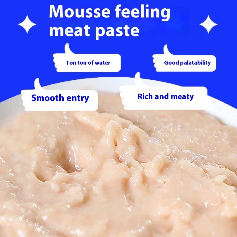 Aperitivos líquidos para gatos, comida húmeda, comida enlatada, 20 unidades - imagen 4