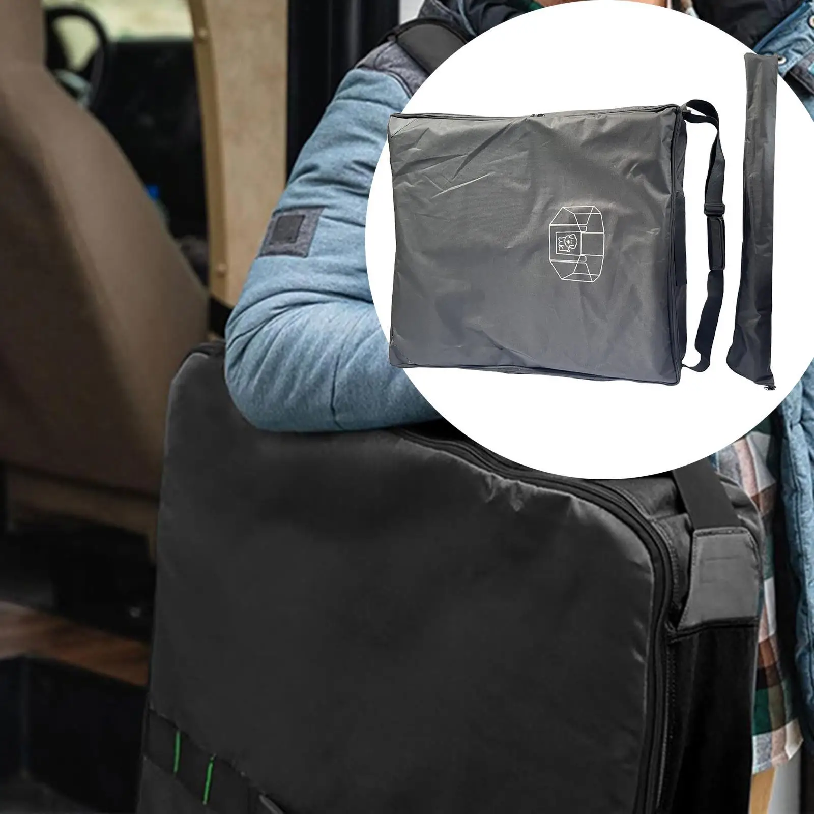 Dog Playpen Storage Bag Lightweight Dog Fence Travel Bag Sturdy for Trips Travel