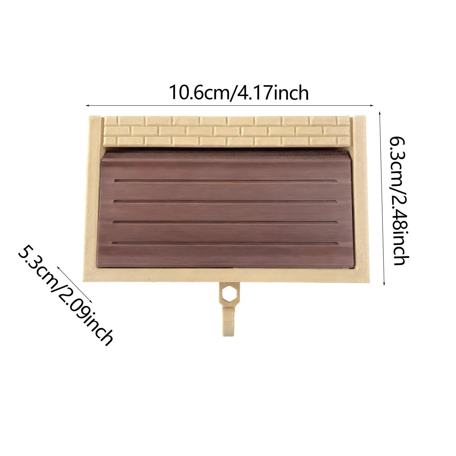 Llavero con gancho, compacto, moderno, en miniatura, para garages, colgador de llaves, estante para llaves para entrada, sala de estar y oficina