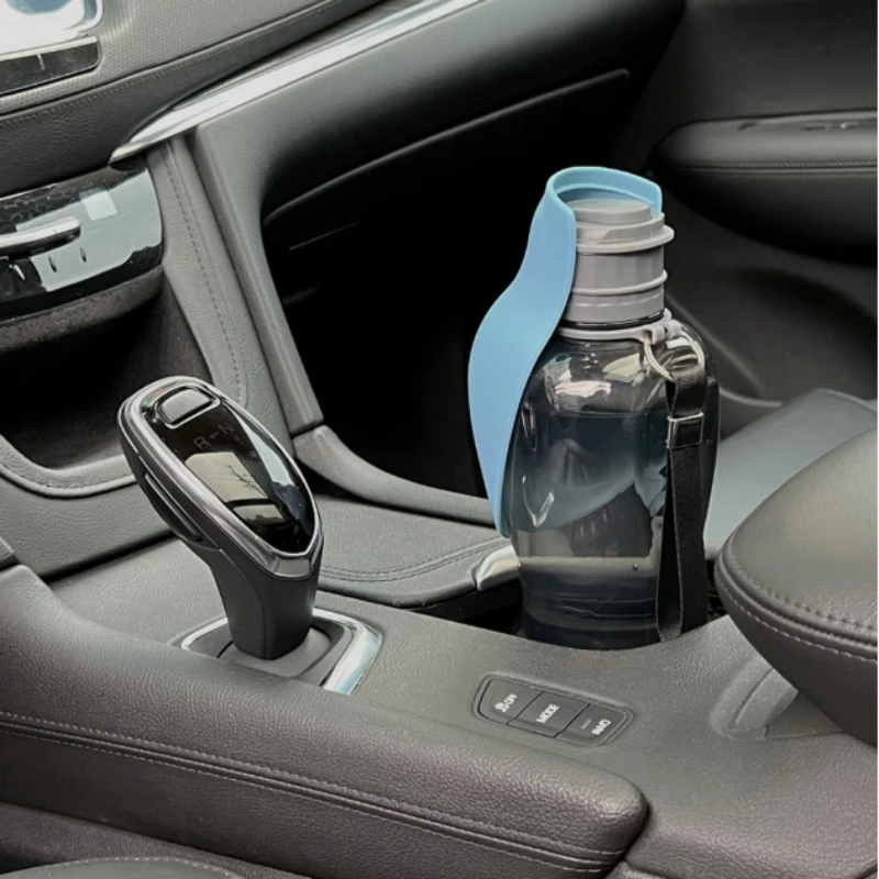 Botella de agua portátil para perros de 800ml, cuenco plegable para exteriores con diseño en forma de hoja, taza de agua para mascotas de viaje para todos los perros - imagen 5