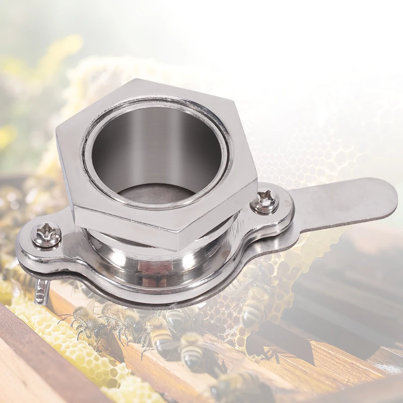 Válvula acero inoxidable para extractor de miel - imagen 5