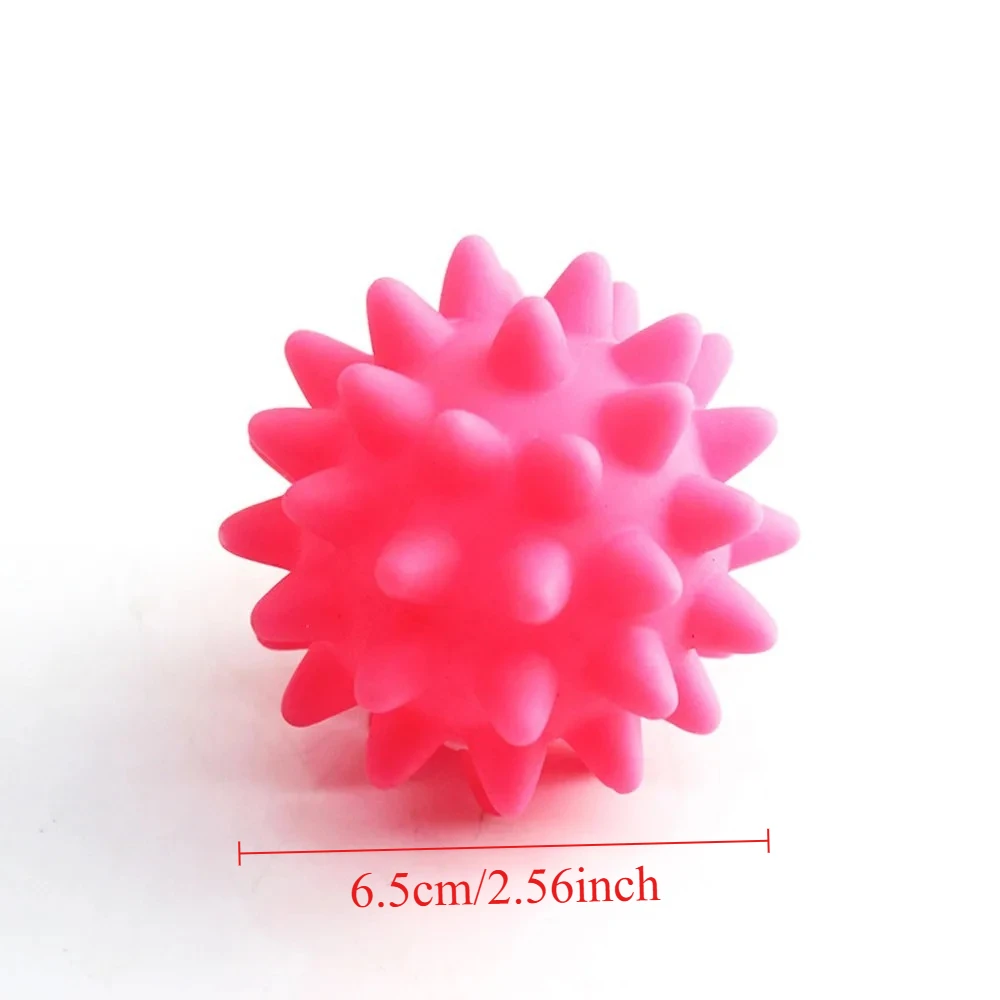 3 uds juguete Para Mascotas Bola de erizo de mar juguetes con sonido reflectante juguetes para morder perros productos para Mascotas accesorios suministros Para Perros Juguetes Para Perros - imagen 2