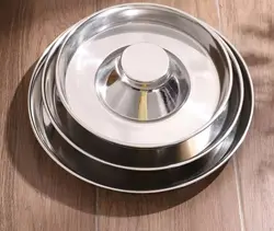 Comedero lento antiasfixia para perros y gatos de acero inoxidable