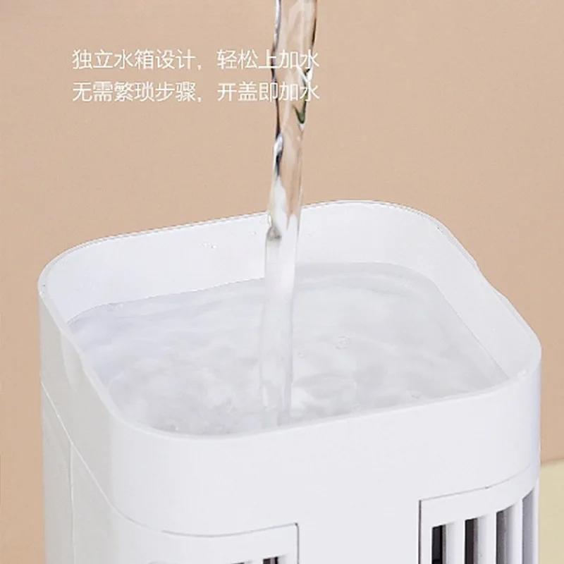 Aire acondicionado para mascotas, ventilador de refrigeración pequeño para gatos, conejo, gato, perros medianos y pequeños, productos refrescantes de verano para mascotas - imagen 2