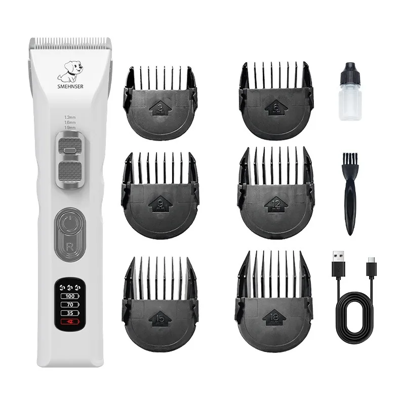 Kit de aseo para perros, gatos con cortaúñas, afeitadora y tijeras - imagen 5