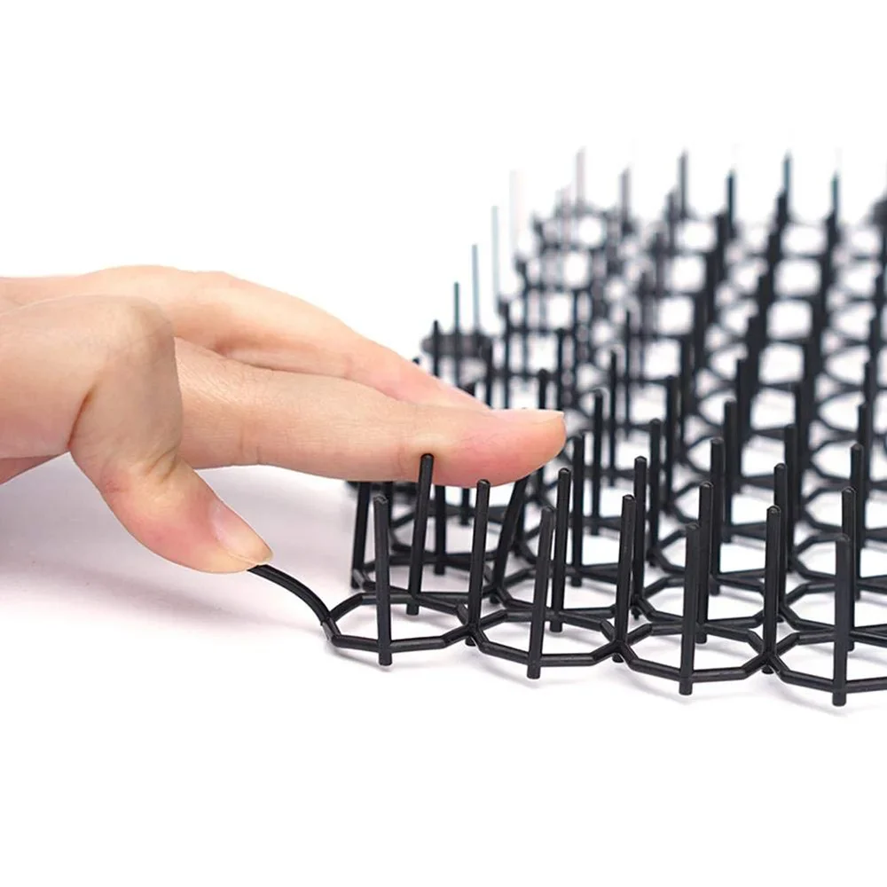 Red protectora de jardín para gatos, estera de plástico para evitar daños para mascotas, malla duradera, red de protección para mascotas - imagen 5