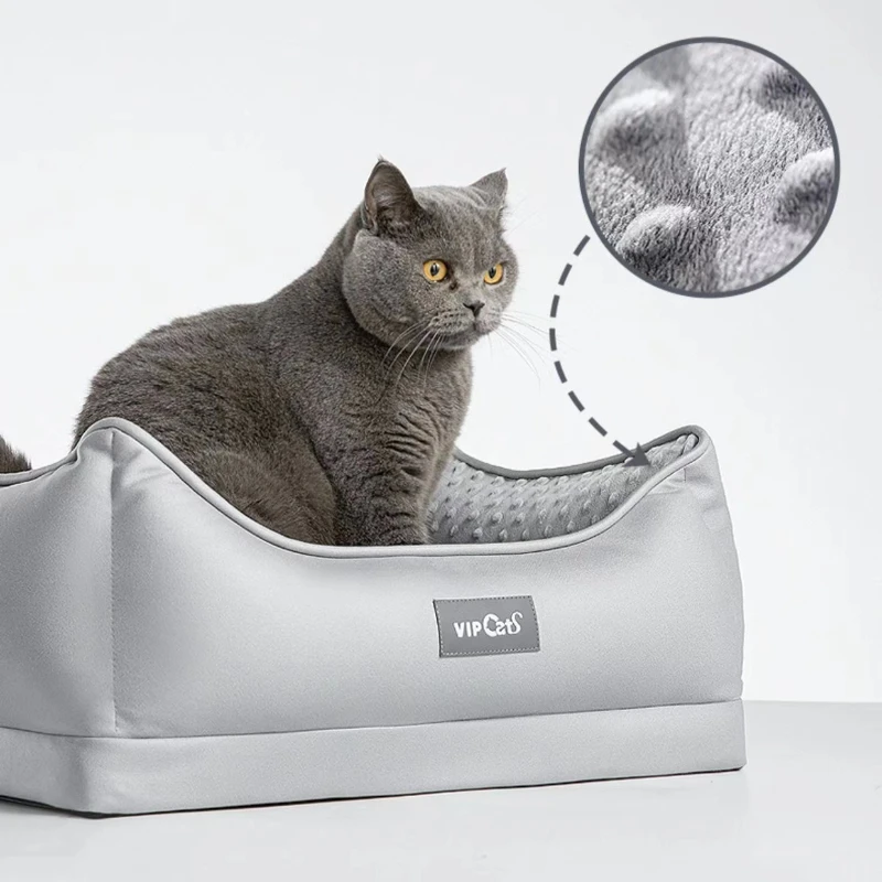 Cama térmica con calefacción para perros y gatos – Alfombra portátil - imagen 3