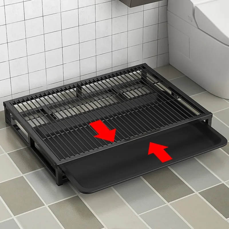 Inodoro para perros, caja de arena para perros de interior, inodoro para perros de acero inoxidable, entrenamiento para cachorros, arena lavable, herramientas de limpieza, suministros para mascotas - imagen 2