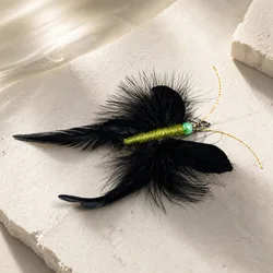 Repuesto varita interactiva para gatos: plumas mariposa cola fénix