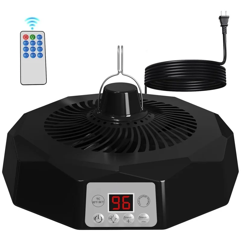 Lámparas de aire caliente gato perro pollo pato ganso lámpara de calefacción calefacción veterinaria lámpara de temperatura constante aislamiento ajustable