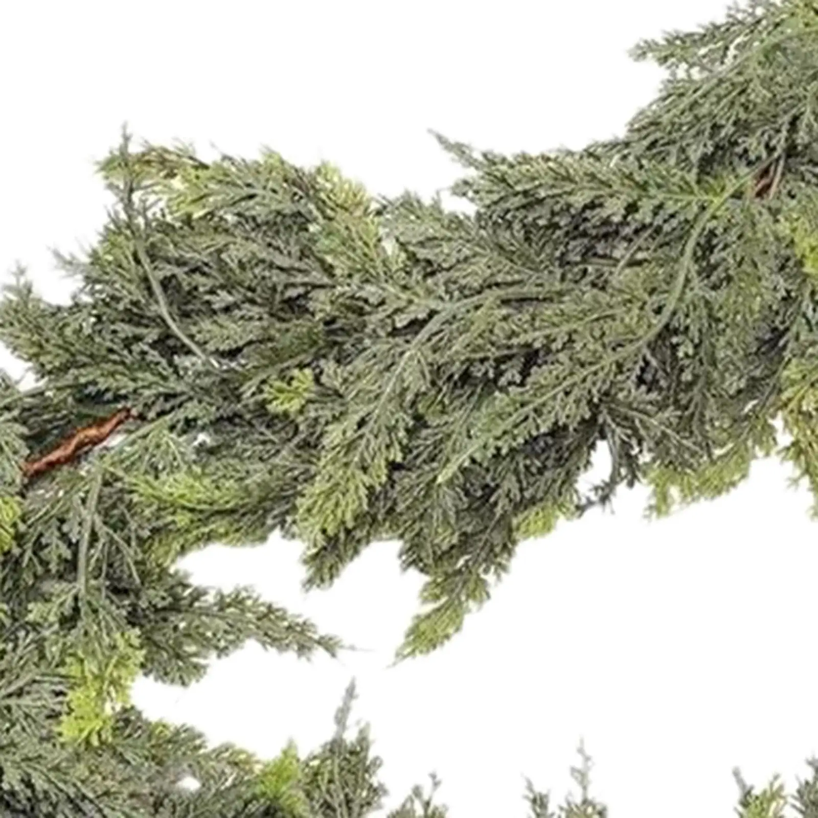 Guirnalda de vegetación Artificial, decoración navideña, adorno colgante realista, Navidad - imagen 5