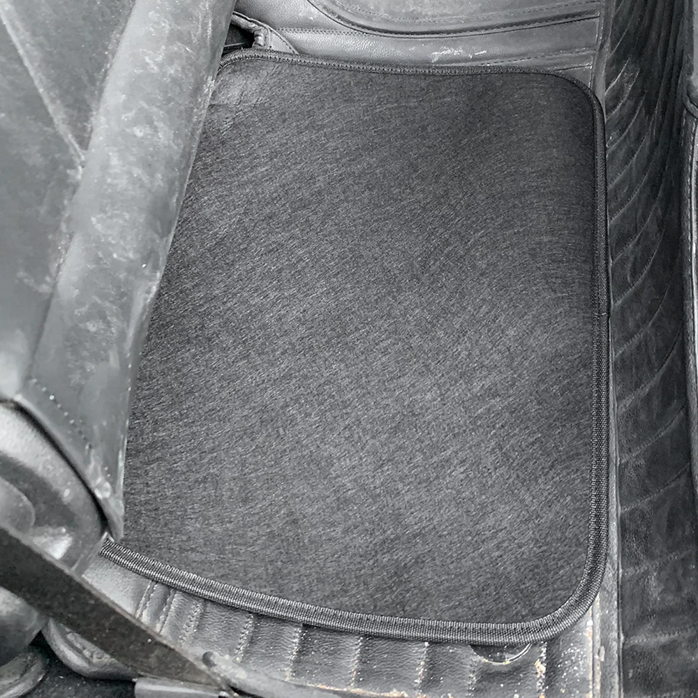 Alfombrilla para el suelo del coche, alfombrillas para el suelo de la alfombra automotriz delantera y trasera, ajuste universal para SUV, canciones y furgonetas - imagen 3