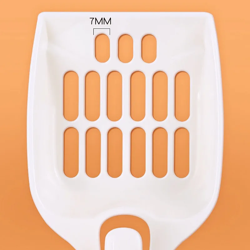 Pala de arena para gatos, pala de arena de plástico para gatos, palas de arena colgantes para limpieza de inodoro de gatos, pala de arena para gatos pequeños, productos para mascotas - imagen 4