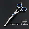 down-curved scissor