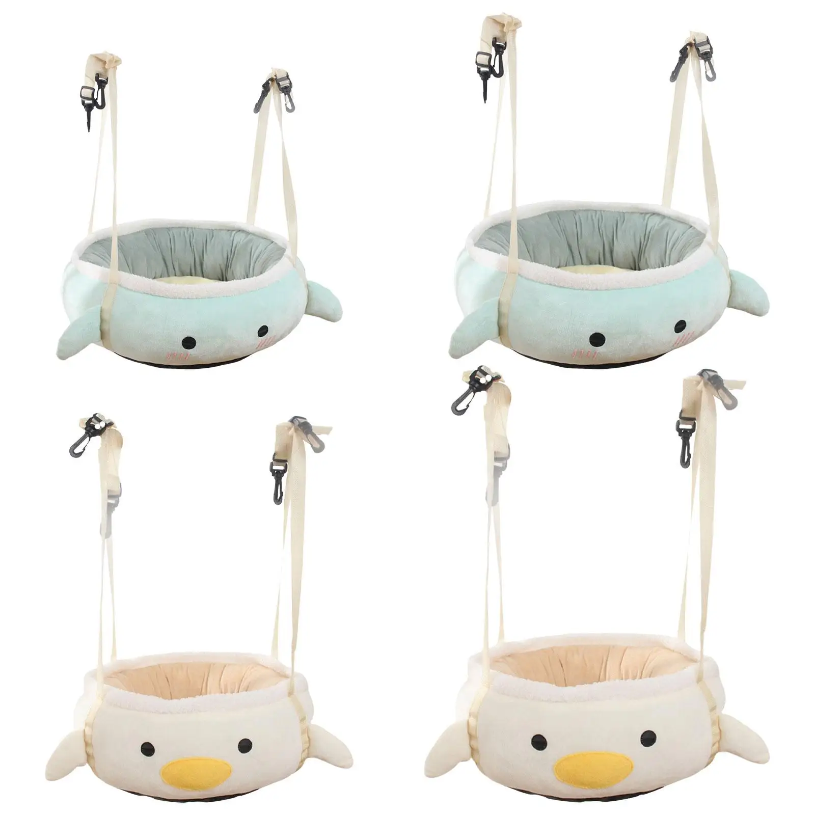 Cat Hammock Kitty Bed Pet Supplies Plush Soft Portable Pet Cage Hammock Cat