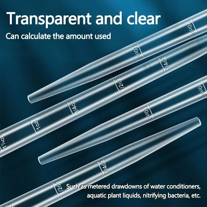 Limpiador de pipetas alargado, herramienta de limpieza Simple para cambiador de agua de acuario, sifón para acuario, aspirador de tanque de peces de 29cm y 45cm - imagen 3